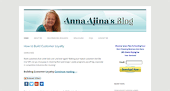 Desktop Screenshot of anna-ajina.com